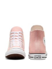 Converse Light Pink Chuck Taylor All Star High Trainers - Image 16 of 18