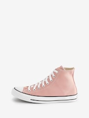 Converse Light Pink Chuck Taylor All Star High Trainers - Image 2 of 18