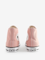 Converse Light Pink Chuck Taylor All Star High Trainers - Image 5 of 18