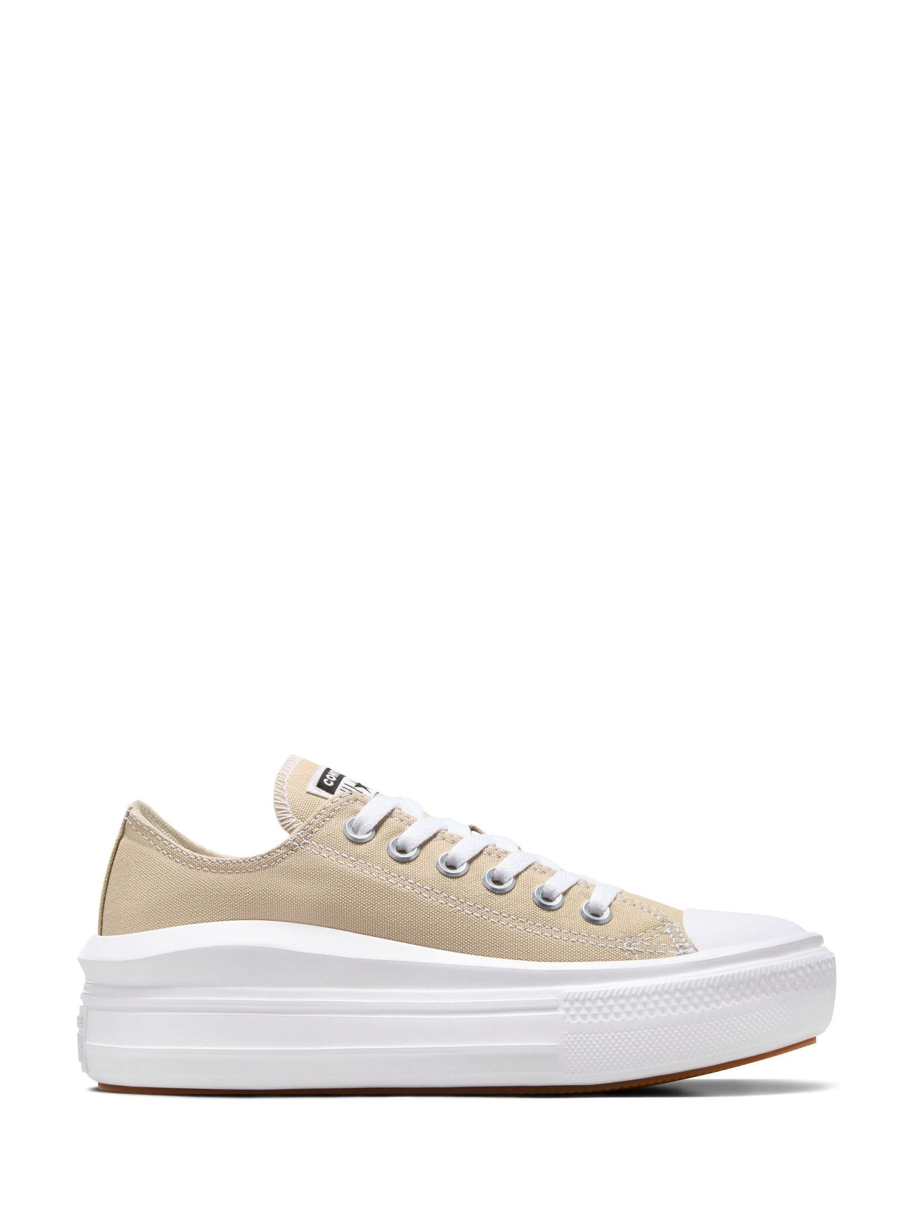 Buy Converse Beige All Star Move Chuck Ox Platform Trainers from Next USA