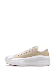 Bézs - Converse Összes Star Move Chuck Ox Platform Edzőcipők - 8/ 2 kép