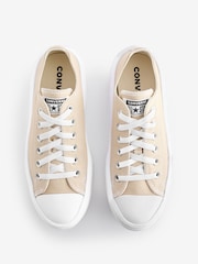 Bézs - Converse Összes Star Move Chuck Ox Platform Edzőcipők - 8/ 8 kép