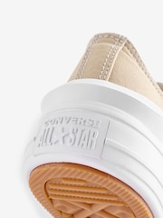 بيج - حذاء رياضي مرتفع من الأمام All Star Move Chuck Ox من Converse - صورة 9 من 9