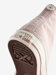 Converse Neutral Chuck Taylor All Star High Top Trainers - Image 7 of 9