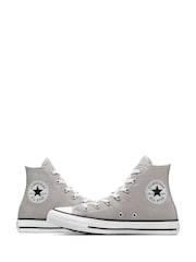 Converse Grey Chuck Taylor All Star Trainers - Image 4 of 7
