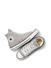 Converse Grey Chuck Taylor All Star Trainers - Image 5 of 7