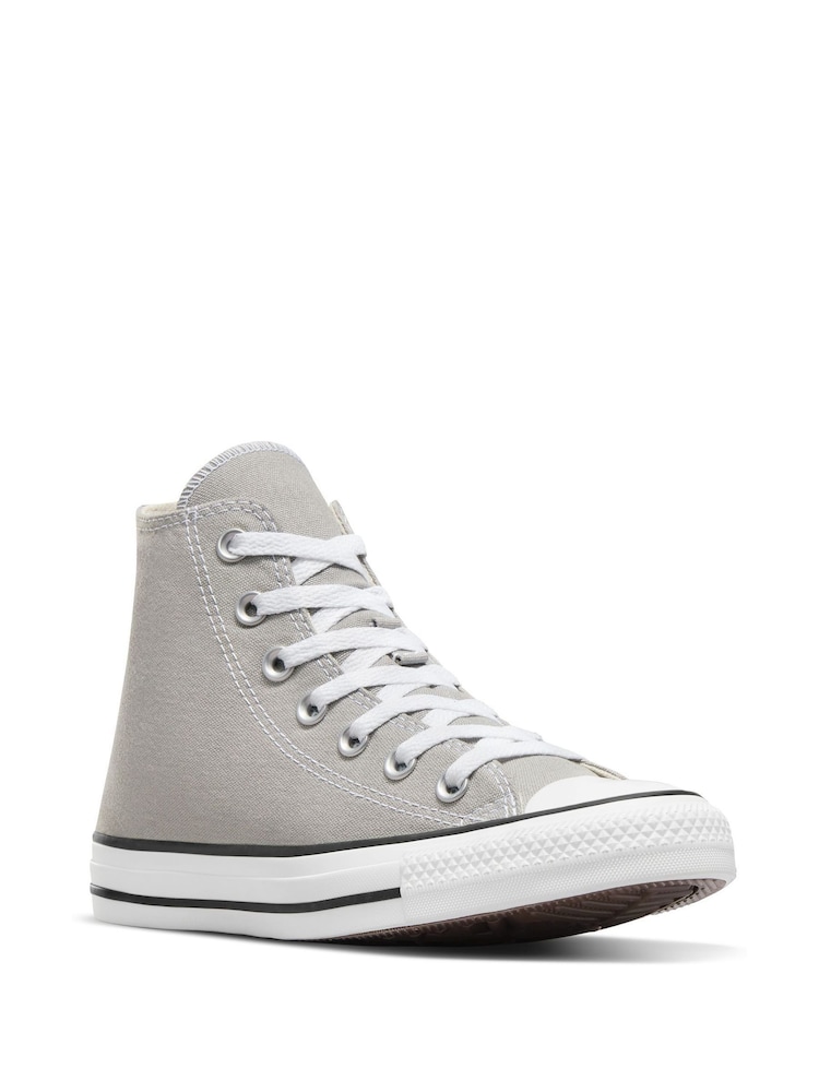 Converse Grey Chuck Taylor All Star Trainers - Image 7 of 7