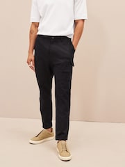 Navy Blue EDIT Cargo Trousers - Image 3 of 10
