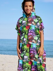 Minecraft Multi-Coloured Towelling Cover-Up (3-16yrs) - Image 2 of 7