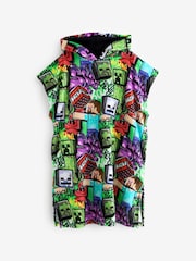 Minecraft Multi-Coloured Towelling Cover-Up (3-16yrs) - Image 5 of 7