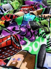 Minecraft Multi-Coloured Towelling Cover-Up (3-16yrs) - Image 7 of 7