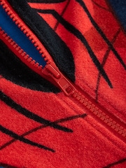 Red Spiderman Towelling All-In-One (3mths-7yrs) - Image 7 of 7