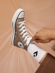 Converse Natural Chuck Taylor All Star Trainers - Image 1 of 11