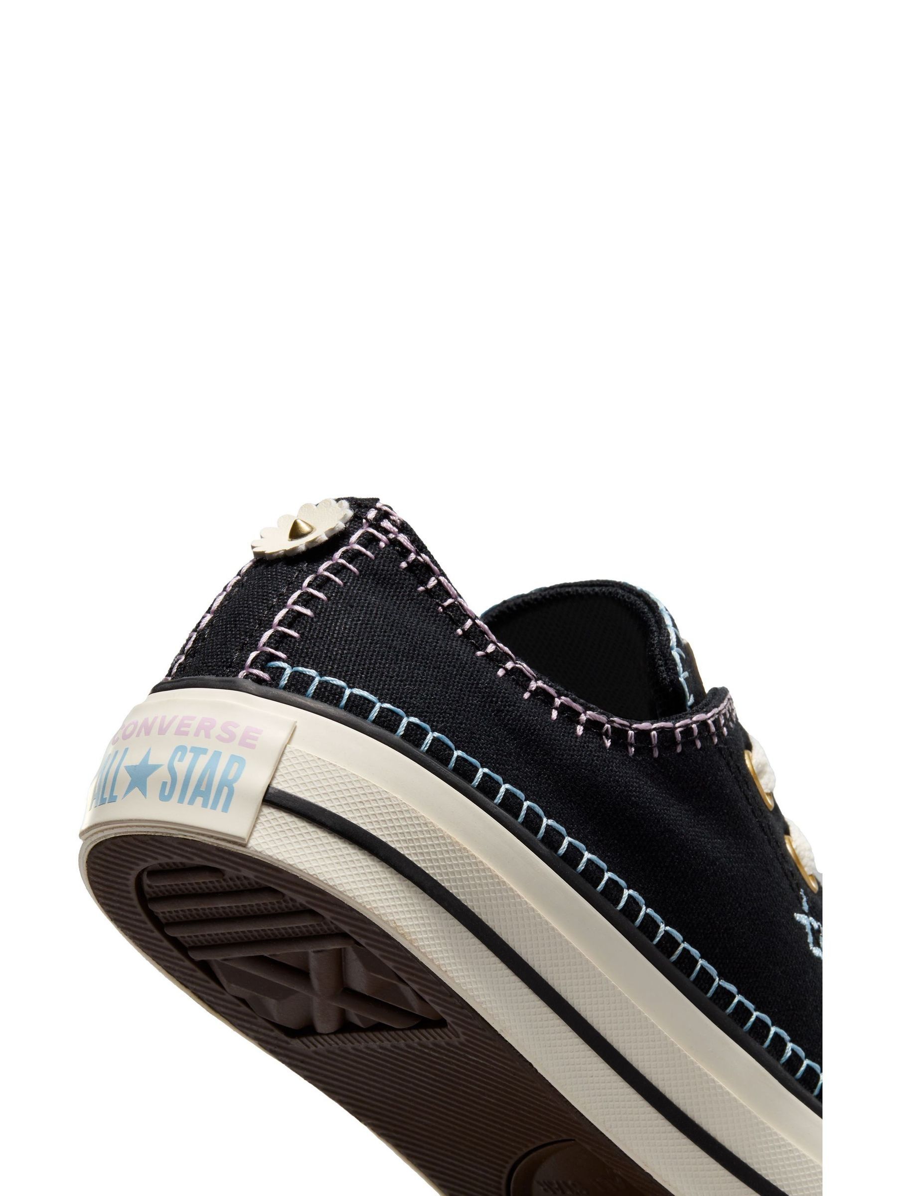 Converse ox studded trainers hotsell