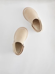 Neutral Fleece Lined Ankle Strap Clogs - Image 4 of 7