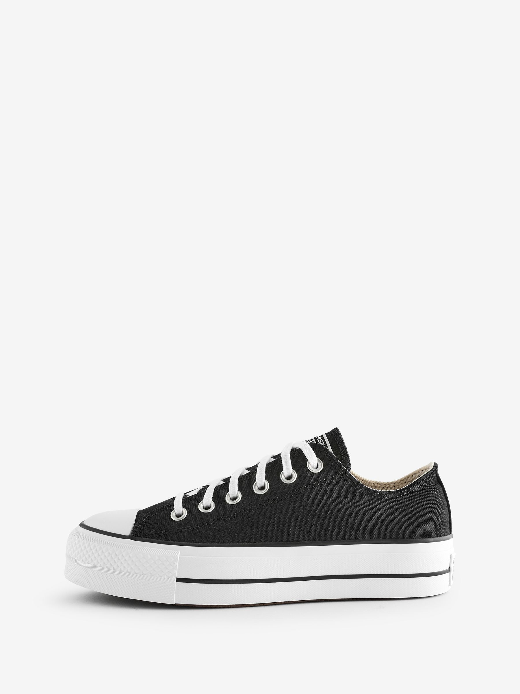 Buy Converse Black Huck Taylor All Star Lift Ox Trainers from Next USA