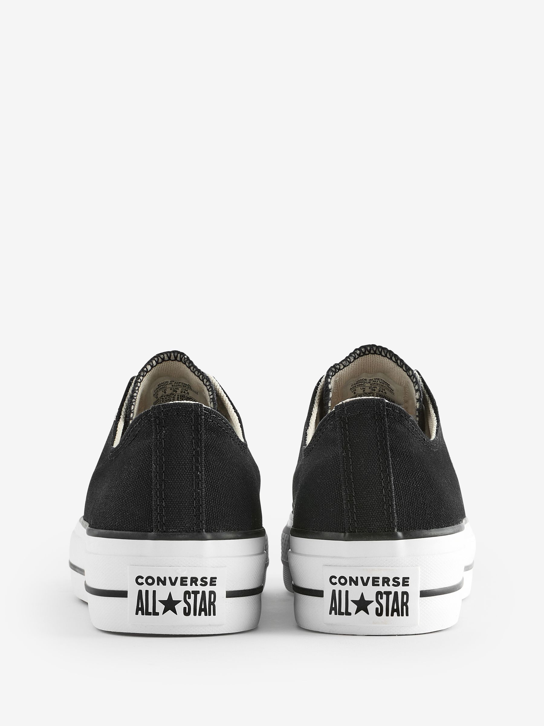 Kaufe Sie Schwarz Converse Huck Taylor All Star Lift Ochsen Turnschuhe bei Next Deutschland