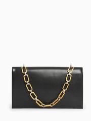 AllSaints Black Akira Clutch Bag - Image 2 of 8
