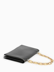 AllSaints Black Akira Clutch Bag - Image 6 of 8