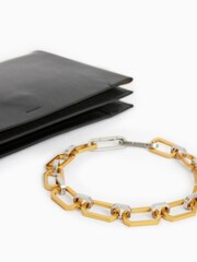 AllSaints Black Akira Clutch Bag - Image 7 of 8