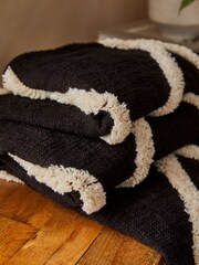 Black Berber Throw - Image 3 of 4