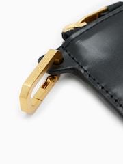AllSaints Black Remy Wallet - Image 5 of 6