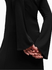 AllSaints Black Carolina Dress - Image 4 of 7