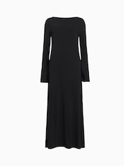 AllSaints Black Carolina Dress - Image 7 of 7