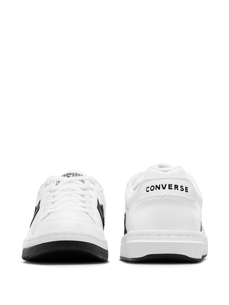 Converse White/Black Pro Blaze Low Top Trainers - Image 2 of 8