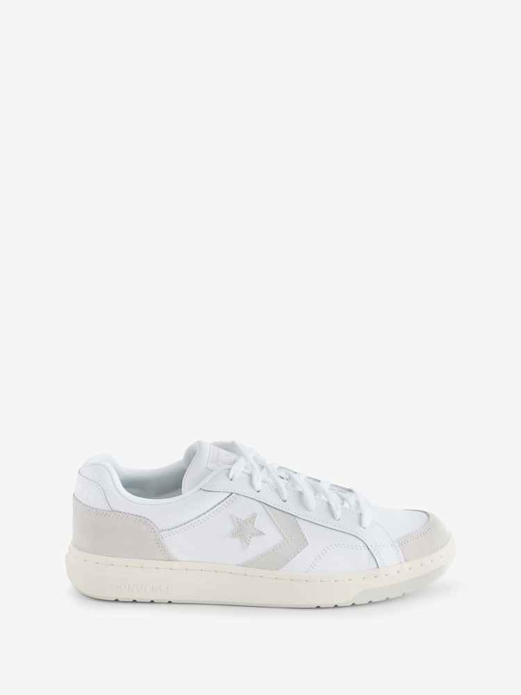 Converse Red/White Pro Blaze Low Top Trainers - Image 1 of 15