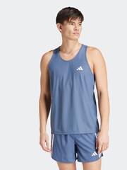 adidas Blue Own The Run Vest - Image 1 of 7