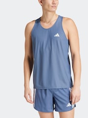 adidas Blue Own The Run Vest - Image 5 of 7