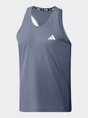 adidas Blue Own The Run Vest - Image 6 of 7