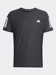 Черный - adidas Own the Run T-Shirt - Изображение 6 из 6