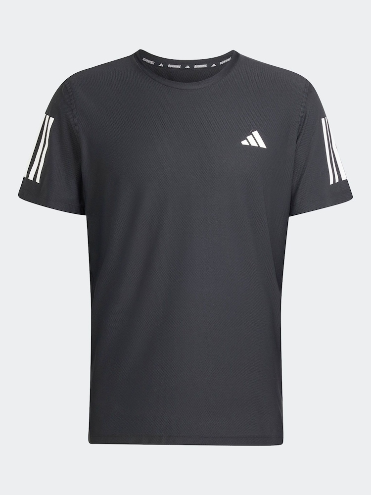 Черный - adidas Own the Run T-Shirt - Изображение 6 из 6