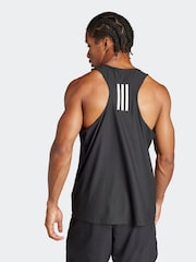 adidas Black Own The Run Tank Top - Image 2 of 6