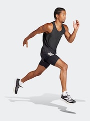 adidas Black Own The Run Tank Top - Image 3 of 6