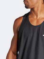 adidas Black Own The Run Tank Top - Image 4 of 6
