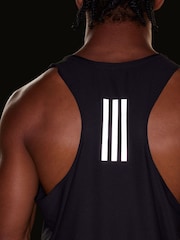 adidas Black Own The Run Tank Top - Image 6 of 6
