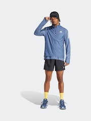 adidas Dark Blue Own The Run Vest - Image 4 of 8