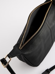 Black Leather Sling Bag - Image 10 of 10