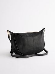 Black Leather Sling Bag - Image 7 of 10