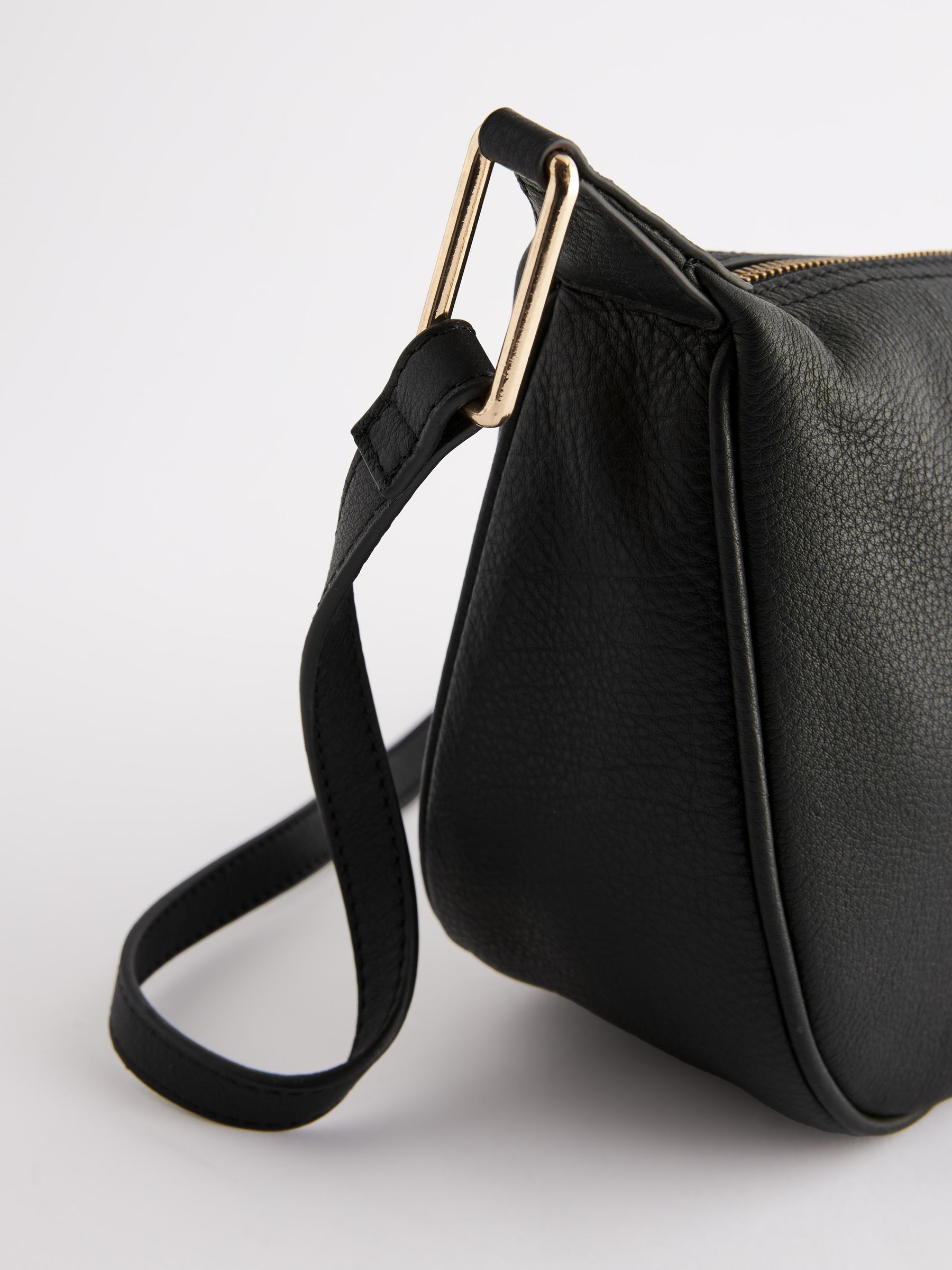 Buy Black Leather Sling Bag from Next Ireland