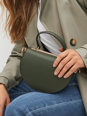 Green Top Handle Saddle Bag - Image 2 of 8