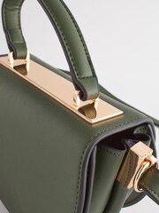 Green Top Handle Saddle Bag - Image 5 of 8