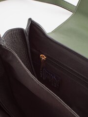 Green Top Handle Saddle Bag - Image 7 of 8