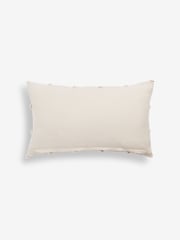 Natural Chevron Bobble 40 x 59cm Cushion - Image 3 of 5