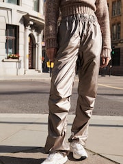 Bronze Parachute Cotton Cargo Trousers - Image 3 of 5