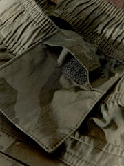 Khaki Green Camo Utility Swim Shorts - Image 10 of 10
