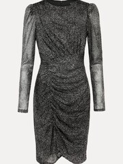 Phase Eight Cady Sparkle Mini Black Dress - Image 6 of 6